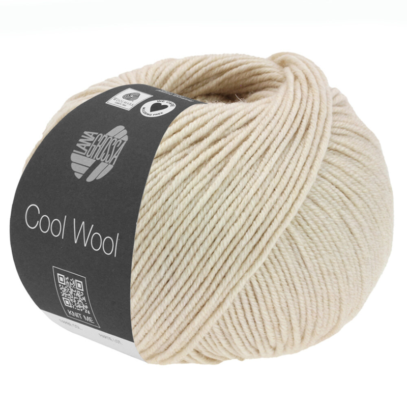 Lana Grossa Cool Wool Mélange 1424 Beige mélange