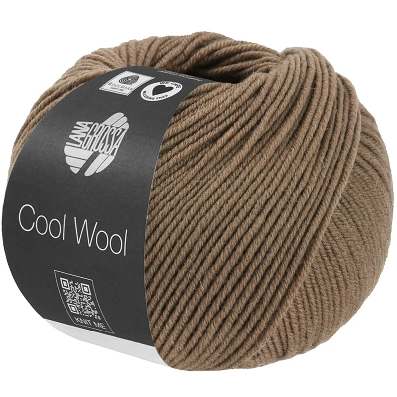 Lana Grossa Cool Wool Mélange 1508 Taupe mélange