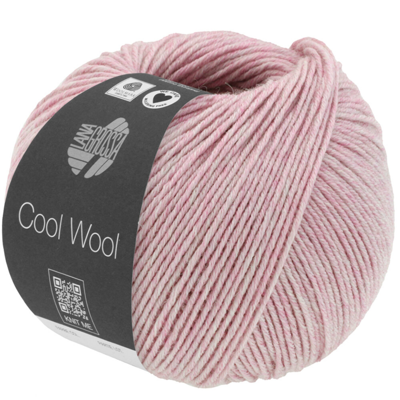 Lana Grossa Cool Wool Mélange 1401 Rosa mélange