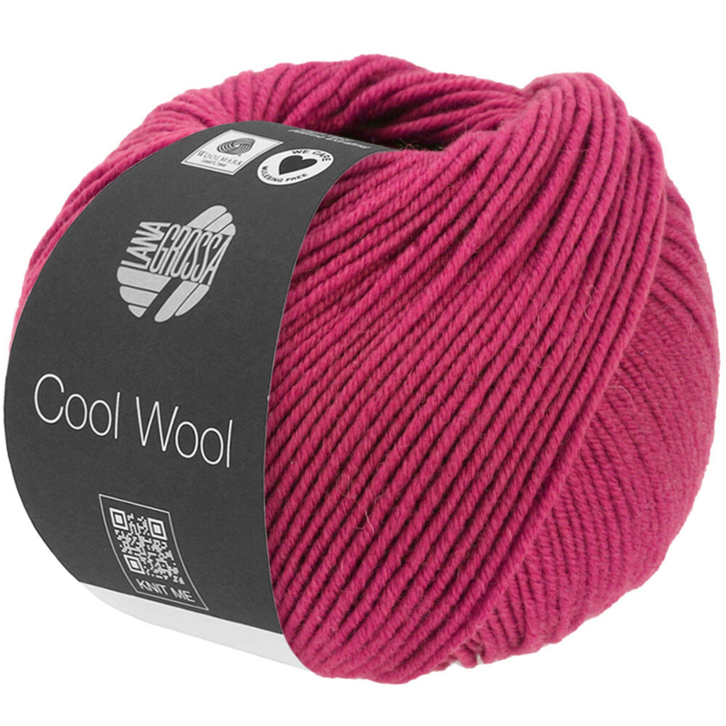 Lana Grossa Cool Wool Mélange 1432 Rosso indiano mélange