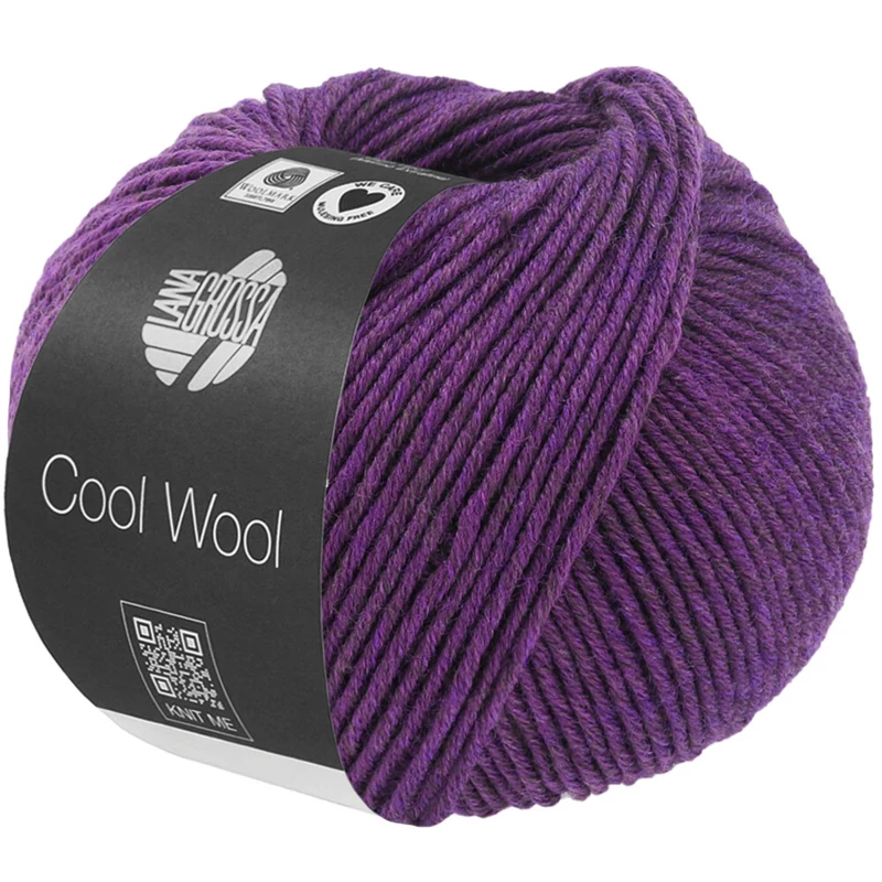 Lana Grossa Cool Wool Mélange 1499 Viola mélange