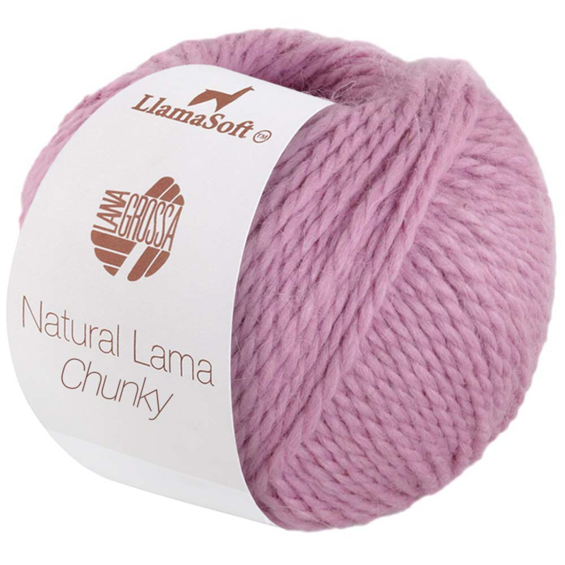 Natural Lama Chunky 02 Rosa lilla