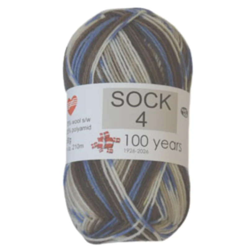 Hjertegarn Sock 4 Print 5037