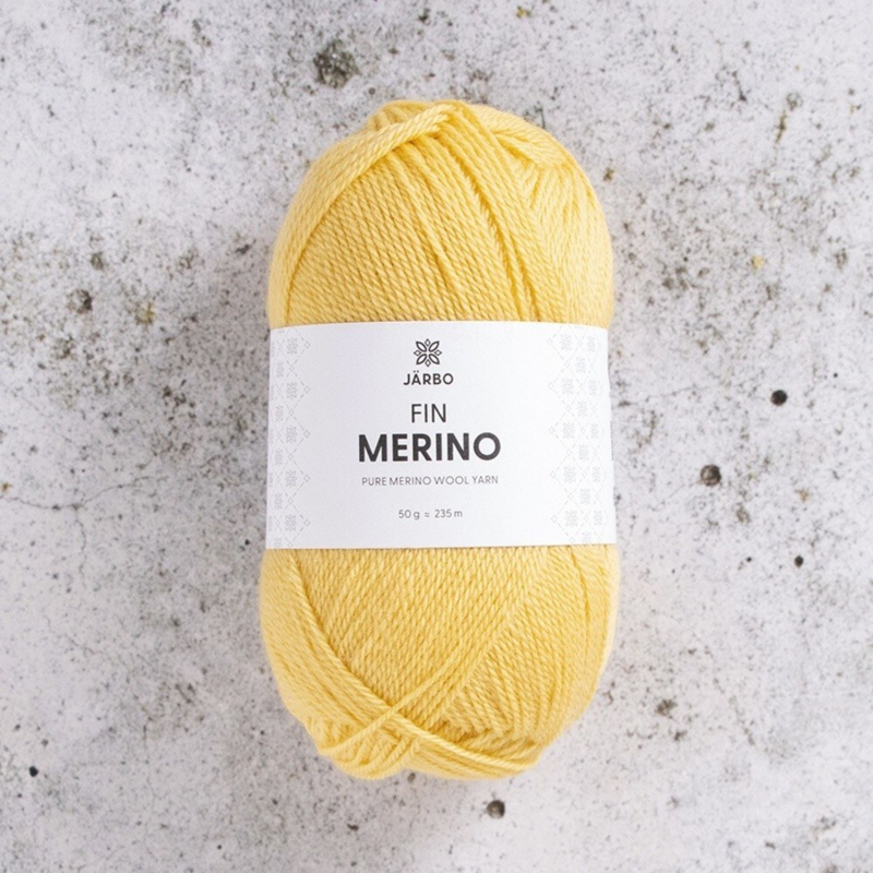 Järbo Fin Merino 21 Yellow lemonade