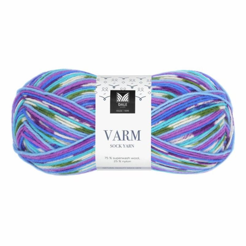 Dale Varm 102 Turchese/viola/blu stampa