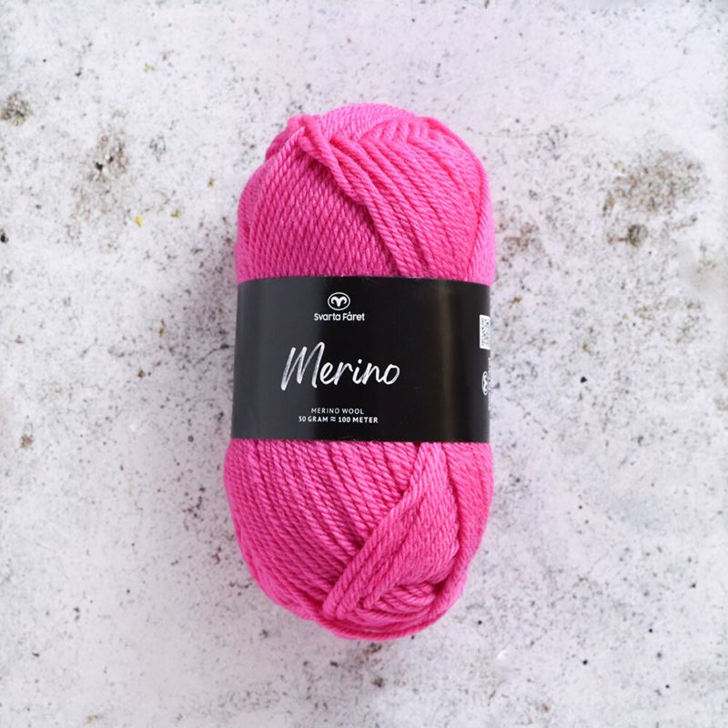 Svarta Fåret Merino 15 Rivolta rosa