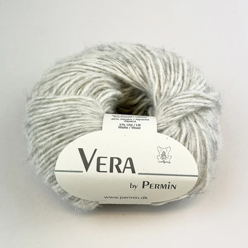 Permin Vera 20 Grigio chiaro mélange
