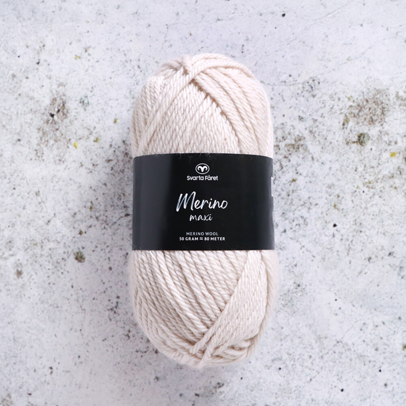 Svarta Fåret Merino Maxi 00 Crema di cannoli