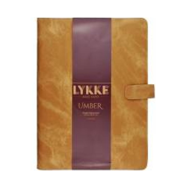 LYKKE Set di Ferri Dritti Umber, Tan, 25 cm