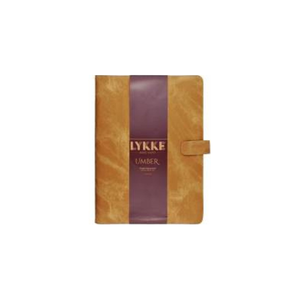 LYKKE Set di Ferri Dritti Umber, Tan, 25 cm