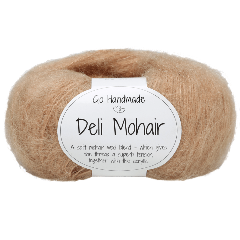 Go Handmade Deli Mohair 86 Cannella