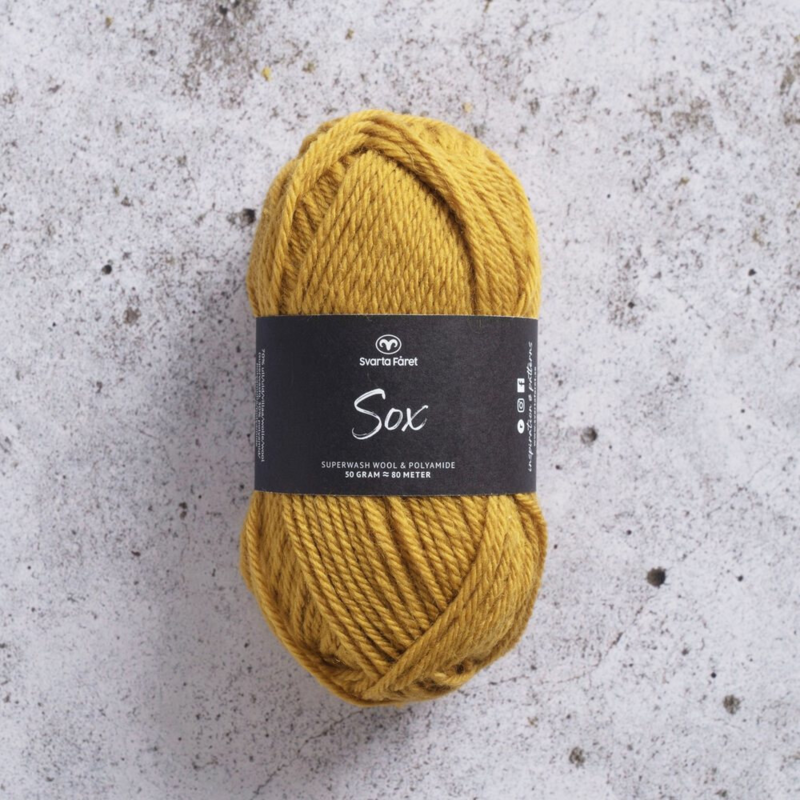 Svarta Fåret Sox 50 g 234 Giallo senape