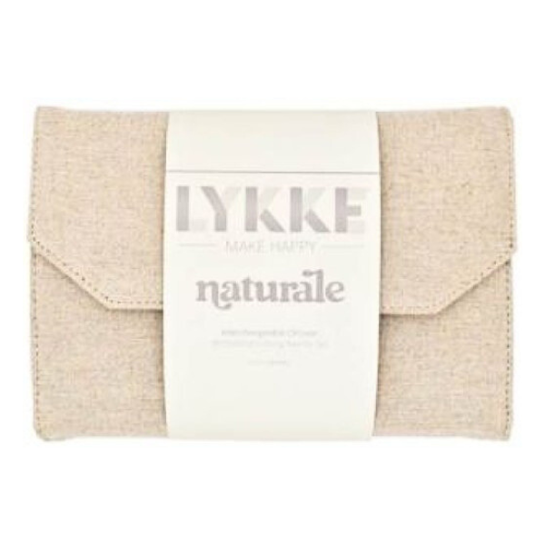 LYKKE Set di Ferri Circolari Componibili Naturale, Beige, 13 cm