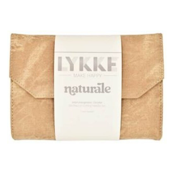 LYKKE Set di Ferri Circolari Componibili Naturale, Tan, 13 cm