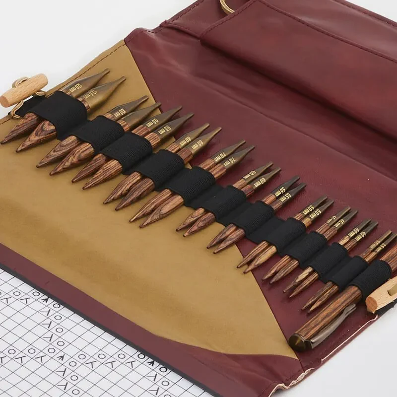 KnitPro Ginger Special Set di Ferri Circolari Componibili, Grande, 10 cm