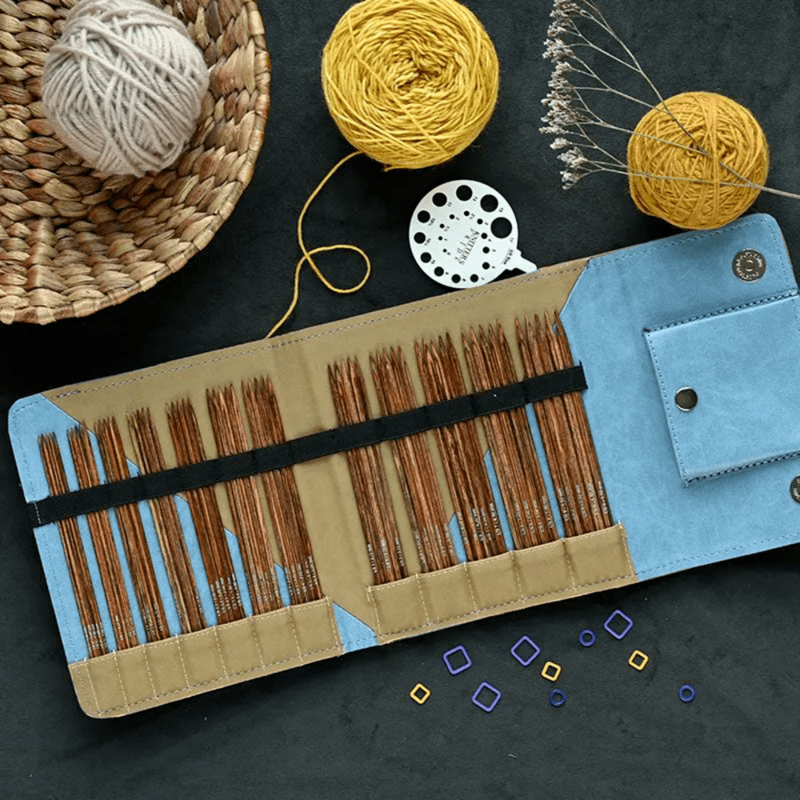 KnitPro Ginger Set di Ferri a Doppia Punta, Grande, 15 cm