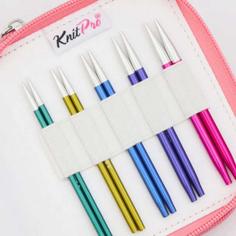 KnitPro Zing Special Set di Ferri Circolari Componibili, Set Iniziale, 10 cm