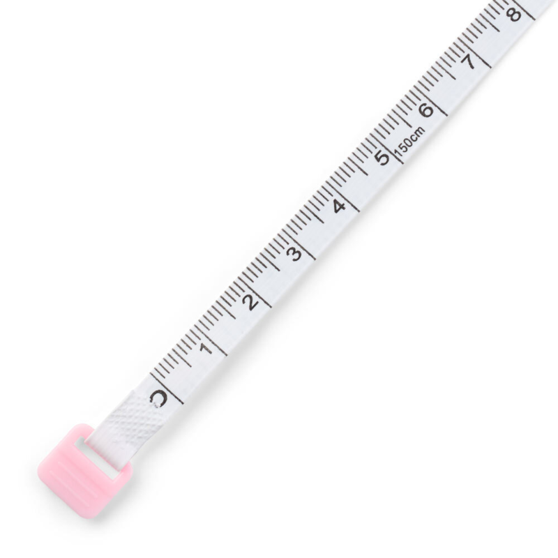 LindeHobby Metro a Nastro Quadrato Retrattile, 150 cm Rosa