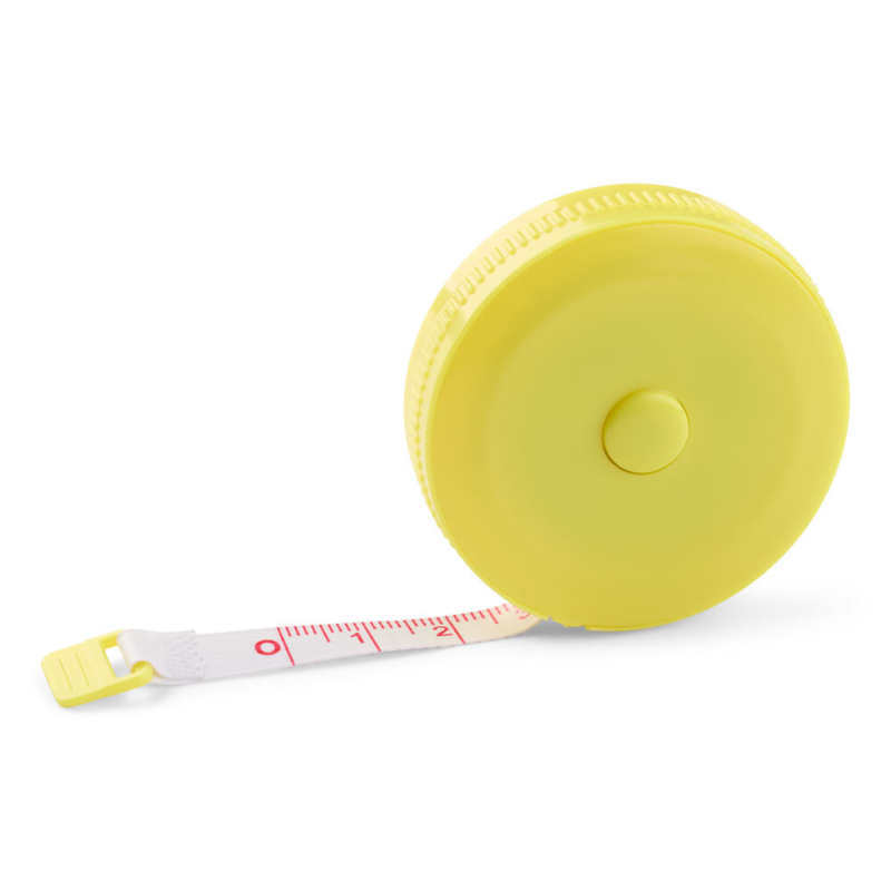 LindeHobby Metro a Nastro Retrattile, 150 cm Giallo
