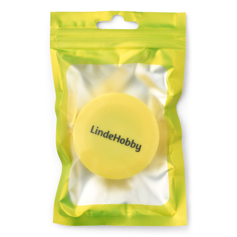 LindeHobby Metro a Nastro Retrattile, 150 cm Giallo