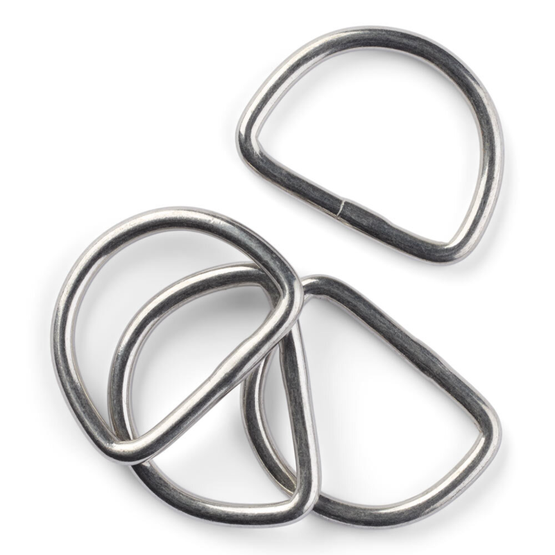 LindeHobby D-ring, 3x25 mm, 4 pezzi