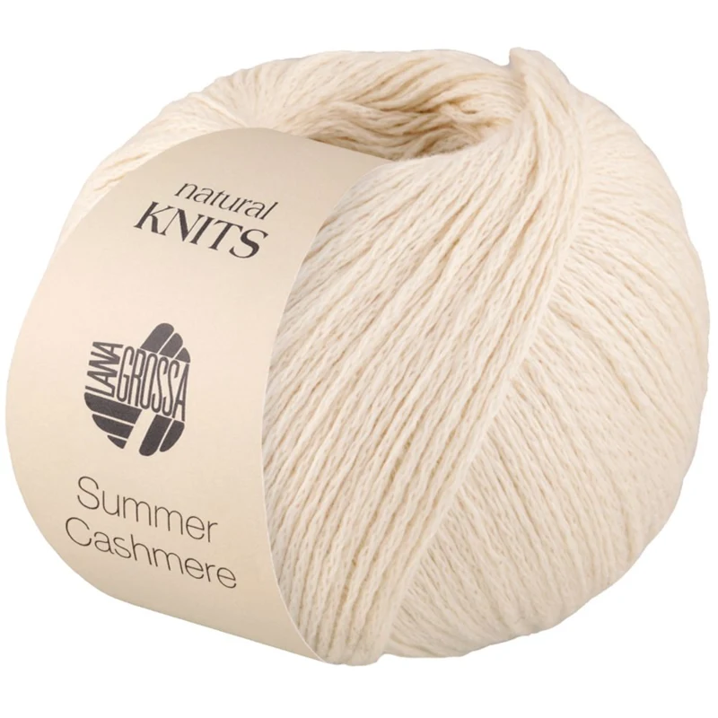Lana Grossa Summer Cashmere 02 Crema