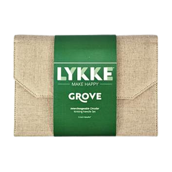 LYKKE Set di Ferri Circolari Componibili Grove, Beige, 13 cm