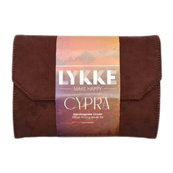 LYKKE Set di Ferri Circolari Componibili Cypra, Marrone, 13 cm