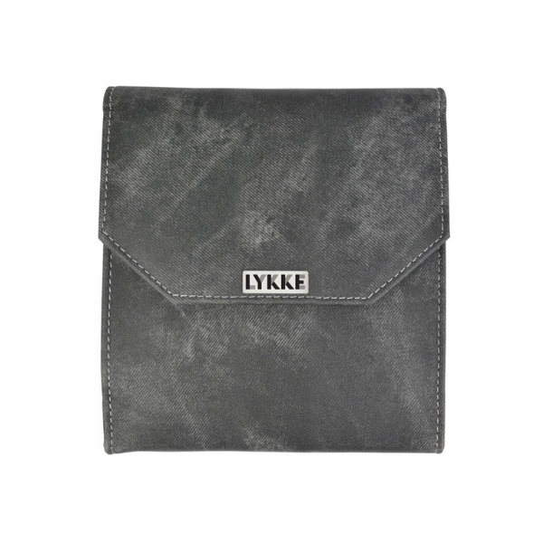 Set di Ferri Circolari Componibili LYKKE Driftwood, Starter Set, Grigio, 13 cm