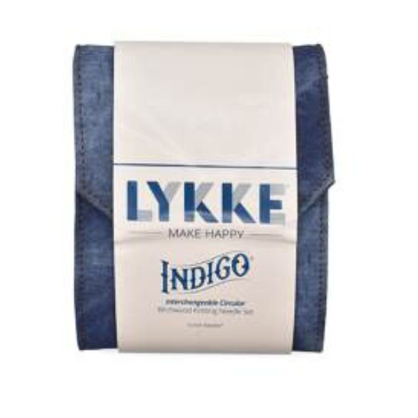 LYKKE Set di Ferri Circolari Componibili Indigo, Starter Set, Blu, 13 cm