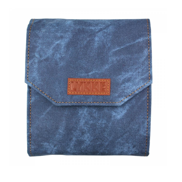 LYKKE Set di Ferri Circolari Componibili Indigo, Starter Set, Blu, 13 cm