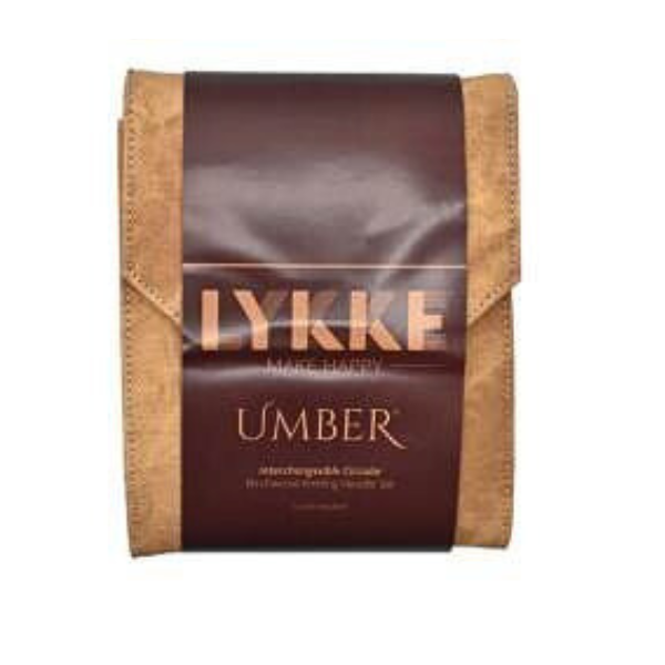 LYKKE Set di Ferri Circolari Combonibili Umber, Starter Set, Tan, 13 cm