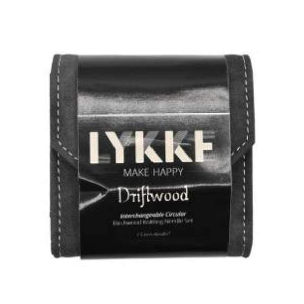 LYKKE Set di Ferri Circolari Combonibili Driftwood, Starter Set, Grigio, 9 cm