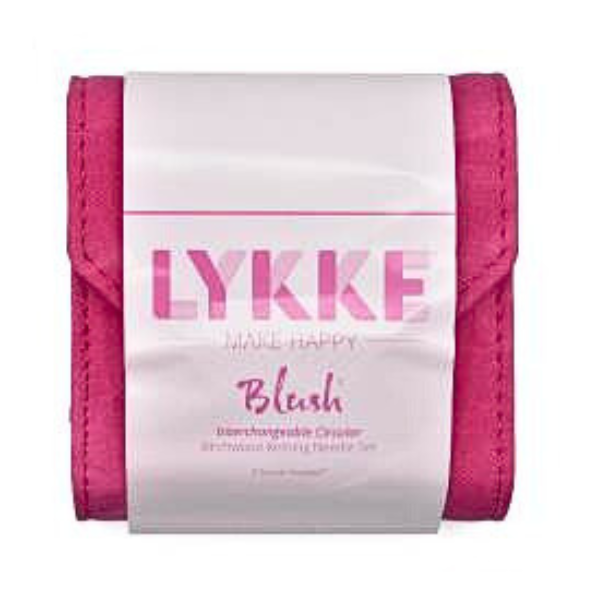 LYKKE Set di Ferri Circolari Componibili Blush, Starter Set, Fucsia, 9 cm
