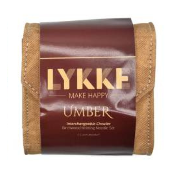 LYKKE Set di Ferri Circolari Componibili Umber, Starter Set, Tan, 9 cm