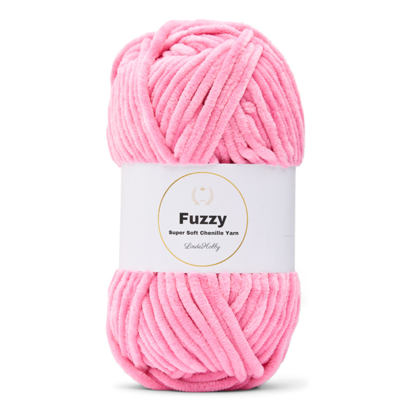 LindeHobby Fuzzy Chenille 14 Rosa scuro