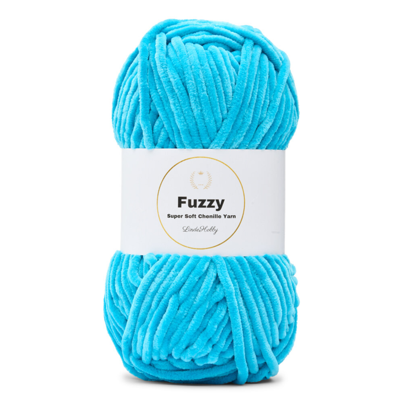 LindeHobby Fuzzy Chenille 31 Turchese