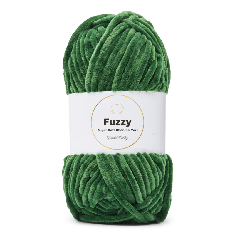 LindeHobby Fuzzy Chenille 38 Verde