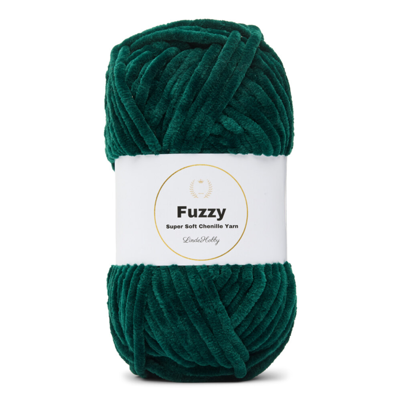 LindeHobby Fuzzy Chenille 46 Verde anatra