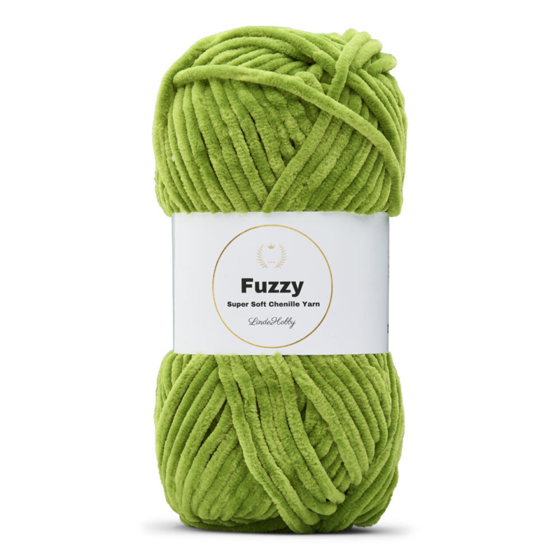 LindeHobby Fuzzy Chenille 32 Verde prato