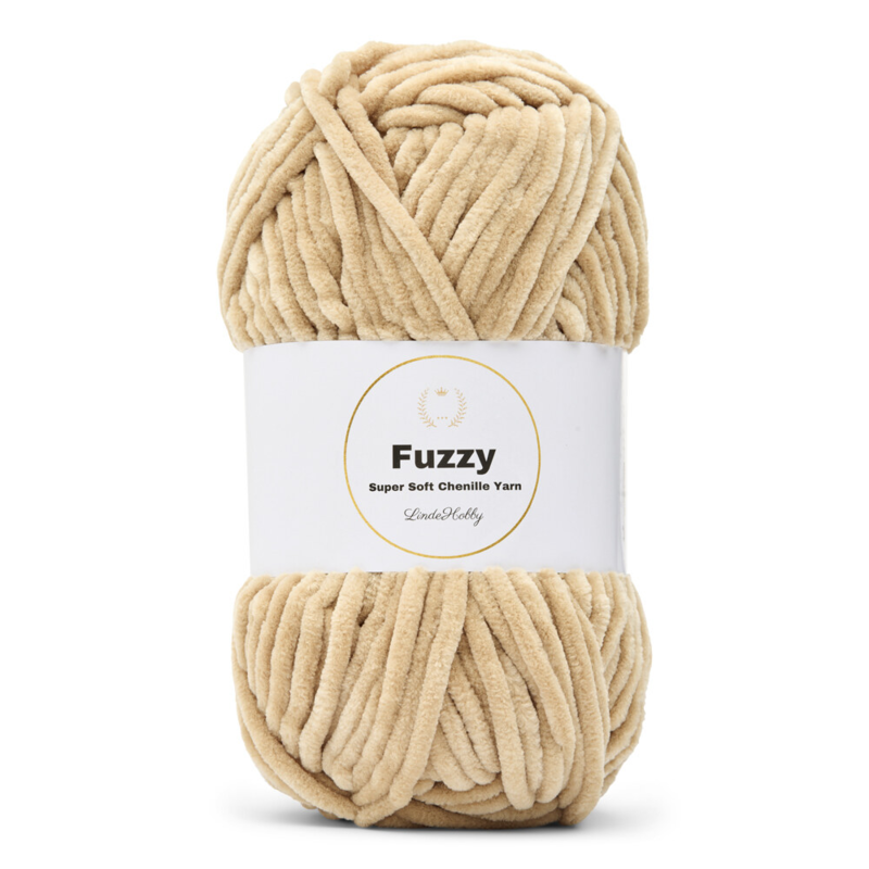 LindeHobby Fuzzy Chenille 08 Beige scuro