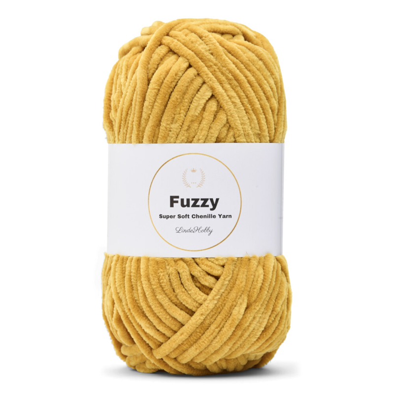 LindeHobby Fuzzy Chenille 23 Ocra dorata