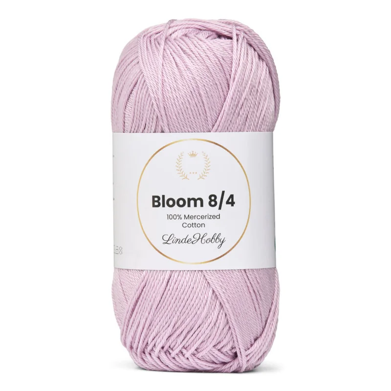 LindeHobby Bloom 8/4 Mercerized Cotton 26 Lilla brillante