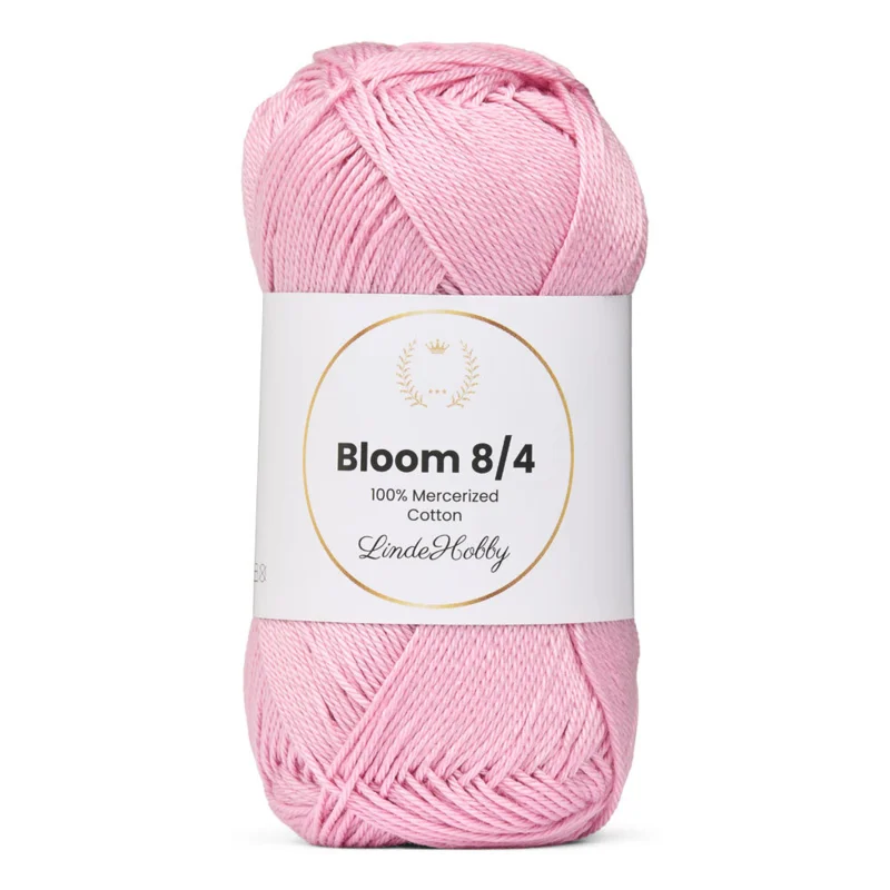 LindeHobby Bloom 8/4 Mercerized Cotton 27 Rosa