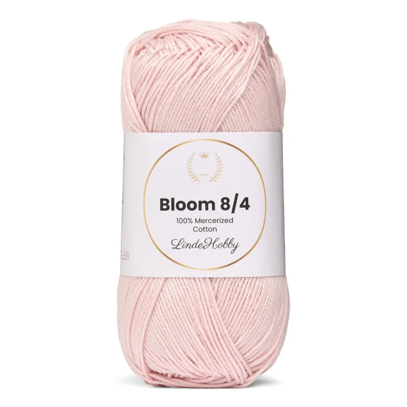 LindeHobby Bloom 8/4 Mercerized Cotton 31 Rosa pastello