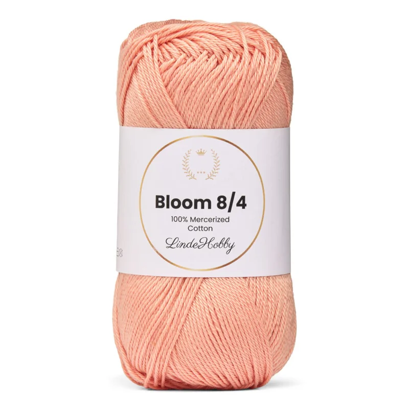 LindeHobby Bloom 8/4 Mercerized Cotton 32 Albicocca