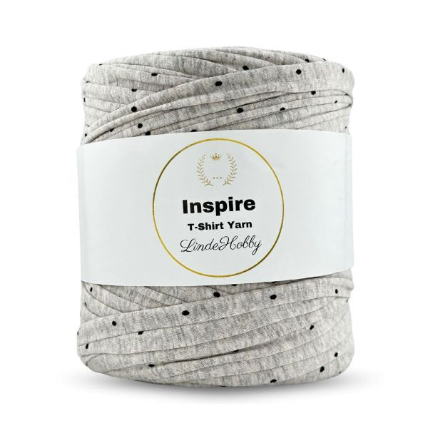 LindeHobby Inspire Print 14 Grigio con pois neri