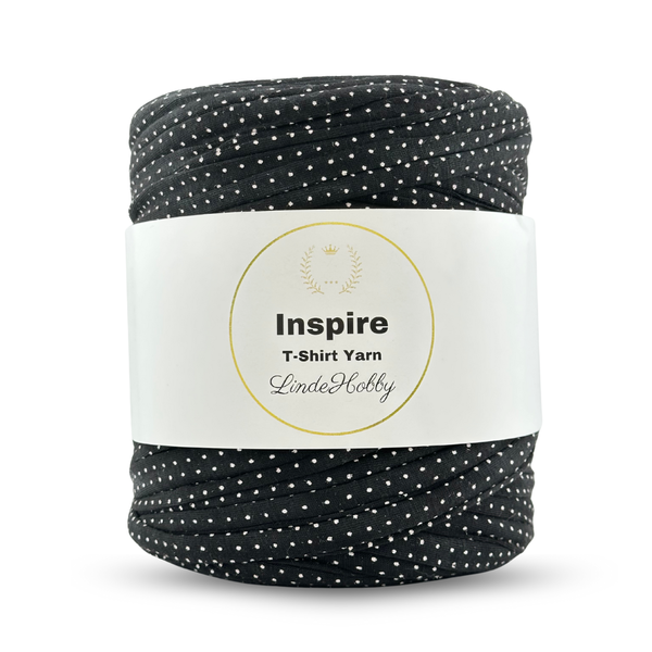LindeHobby Inspire Print 40 Nero con pois bianchi
