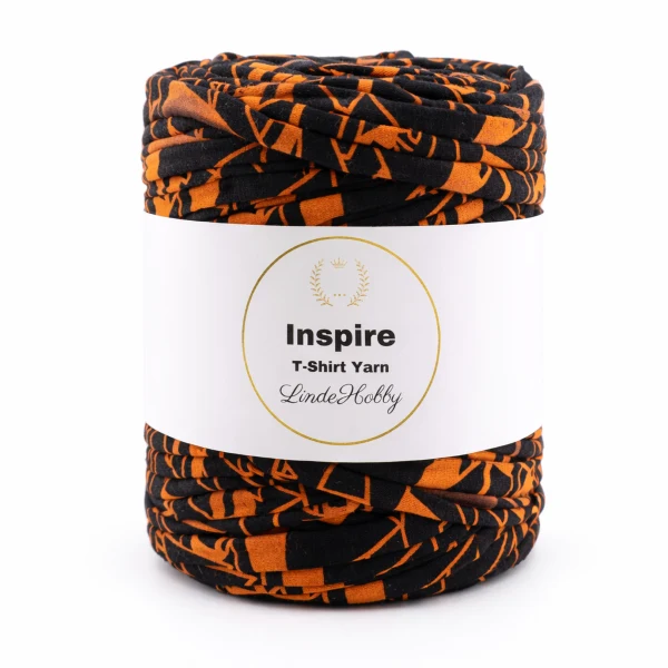 LindeHobby Inspire Print 26 Nero con stampa arancione