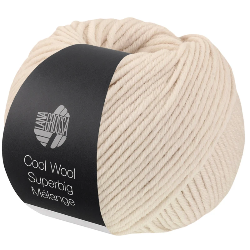 Lana Grossa Cool Wool Superbig 233 Greige melangiato